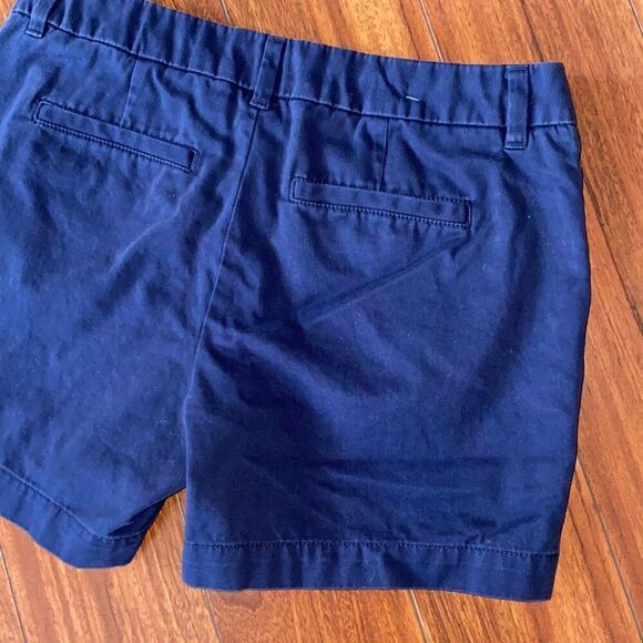 Merona navy blue cotton chino shorts size 2 - Picture 5 of 9